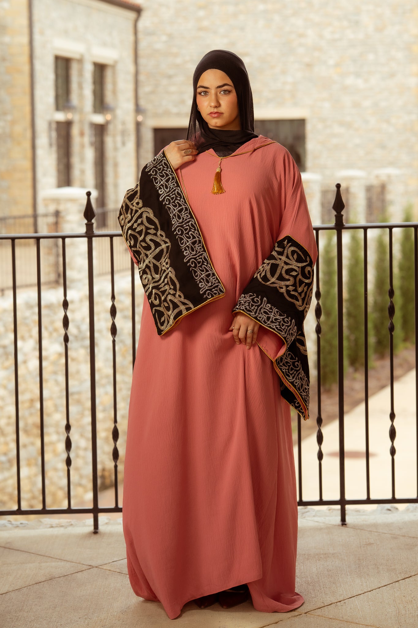 Hooded Jalabiya ( different colors)