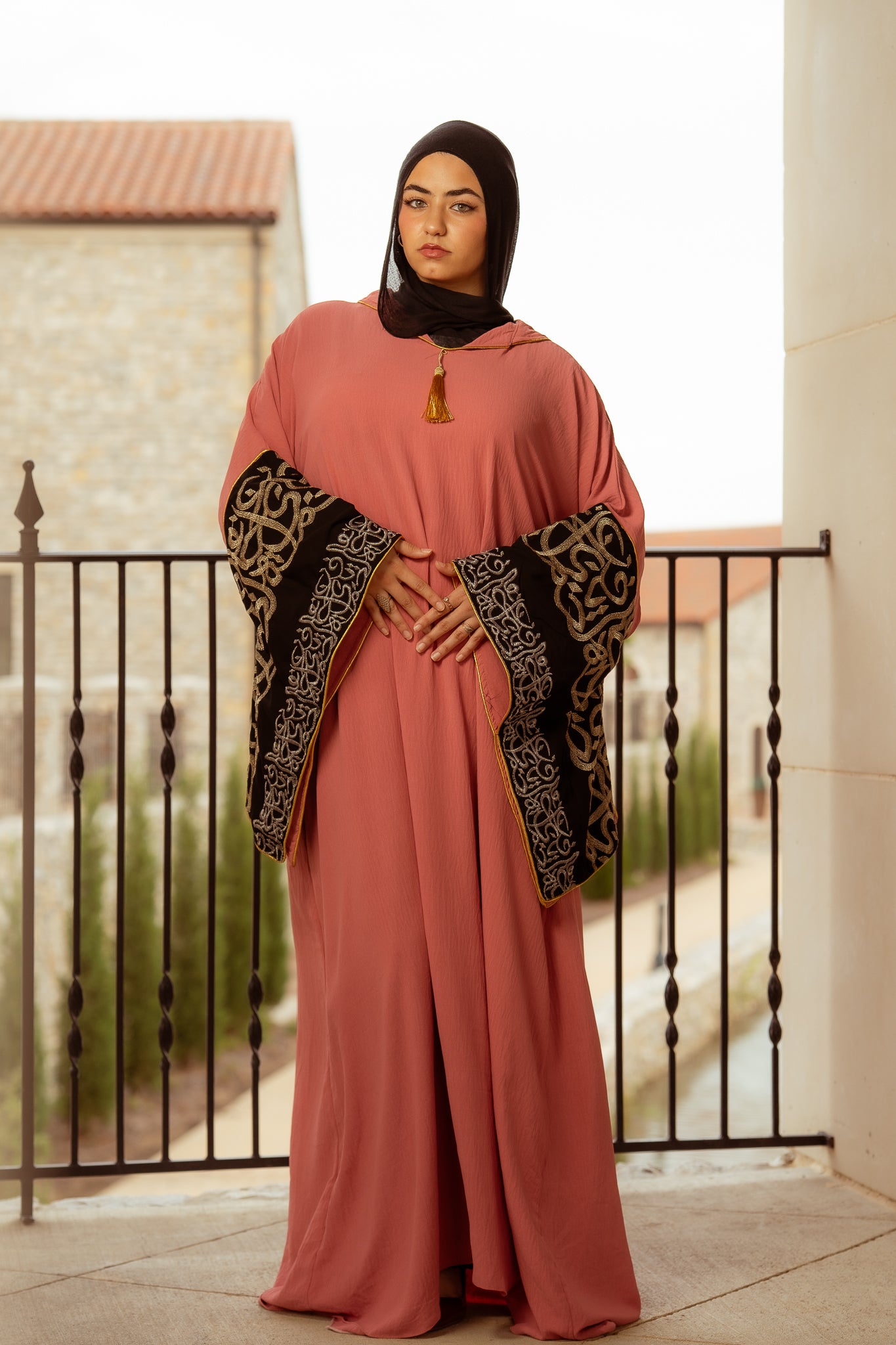 Hooded Jalabiya ( different colors)