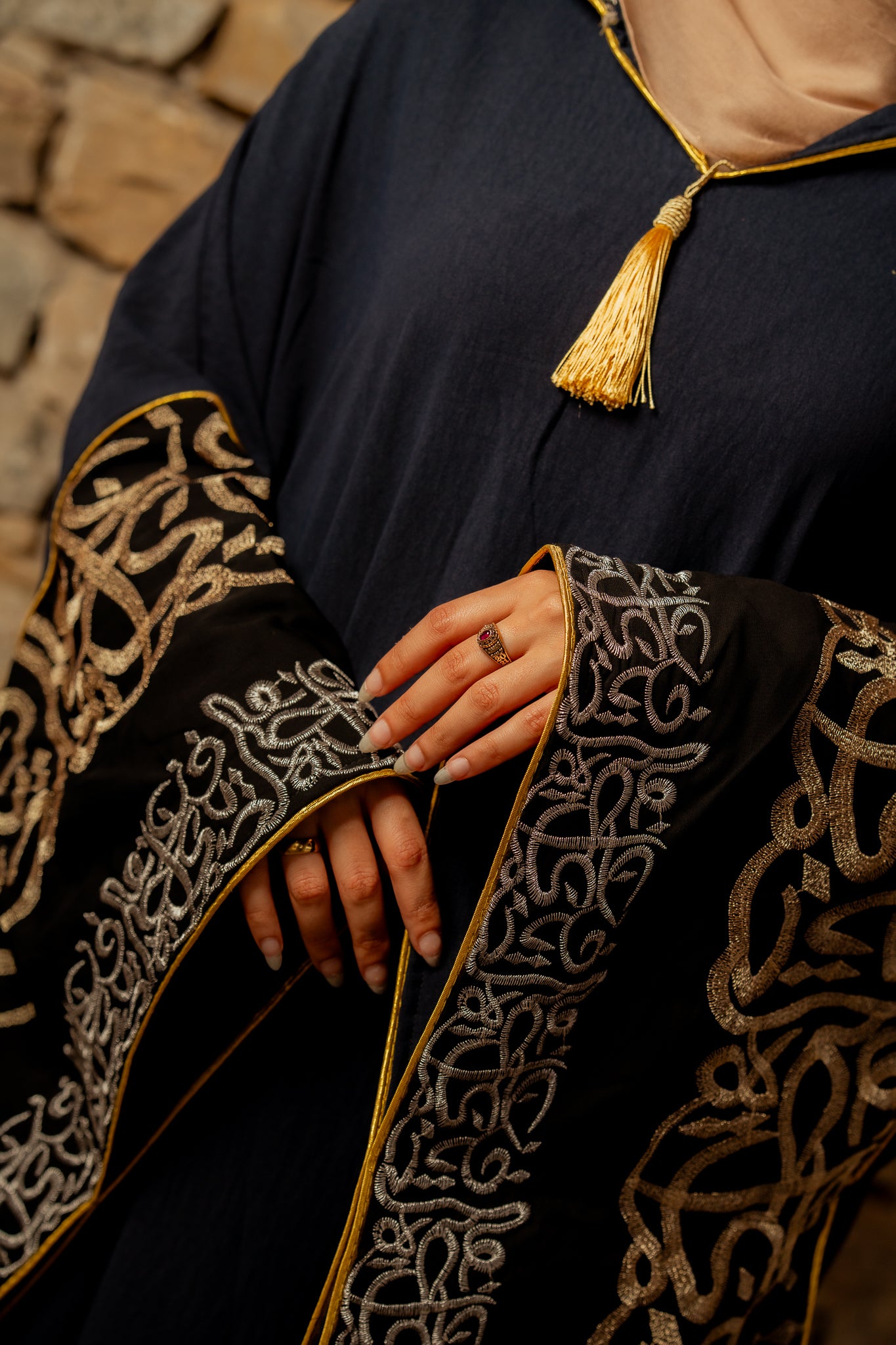 Hooded Jalabiya ( different colors)